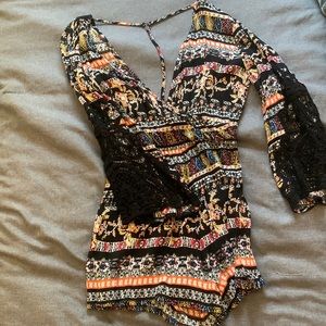 Long sleeve romper in size small from LF in Southampton, only worn once